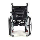 Lightweight Detachable Wheelchair with Anti Tippers