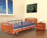4 Functions Wooden Electrical Hospital Bed - ( Low Bed Height )