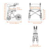 Glide 2-in-1 Rollator Pushchair