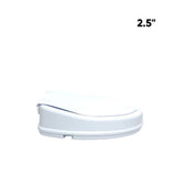 Raised Toilet Seat with Cover