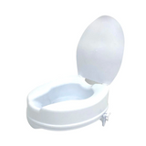Raised Toilet Seat with Cover