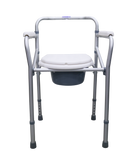 Aluminium Foldable Stationary Commode