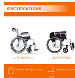 Soma 150 Lightweight Wheelchair
