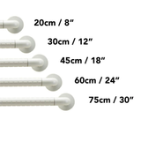 Anti-slip Nylon Grab Bars with Stainless Steel Core