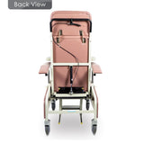 BION Reclining Mobile Geriatric Chair with Drop Armrest RGC100D