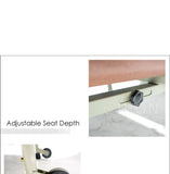 BION Manual Adjustable Height Geriatric Chair