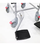 Powder Coated Steel Detachable Commode With 4 Brakes (Stocks in Jan 2026)