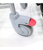 Powder Coated Steel Detachable Commode With 4 Brakes (Stocks in Jan 2026)