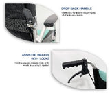 YP Lightweight Flip Up Pushchair with Breathable Upholstery