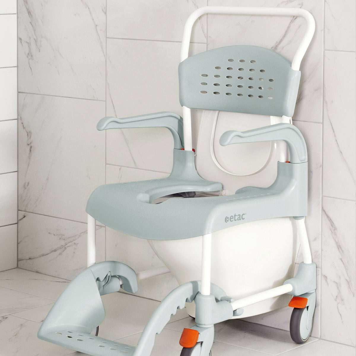 Etac Clean Mobile Shower Commode Made in Sweden Easy Wheels Pte Ltd