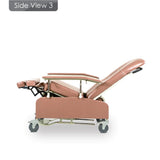 BION Reclining Mobile Geriatric Chair with Drop Armrest RGC100D