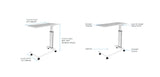 Bion Overbed Table D300