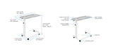 Bion Overbed Table D200
