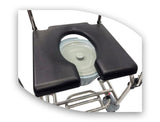 Stainless Steel Detachable Commode with Anti Tippers
