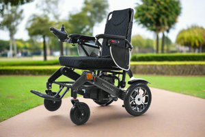 NEW - Prevail Lightweight Folding Motorised Wheelchair with Remote Control