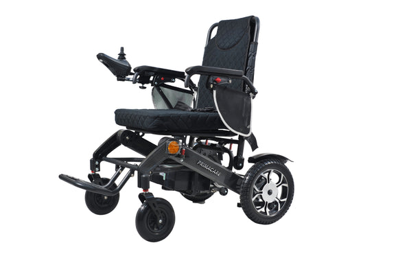NEW - Prevail Lightweight Folding Motorised Wheelchair