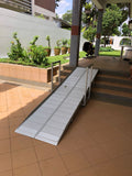 Easy Fold Mobile Wheelchair Ramp ( for multiple steps and HDB )