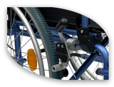 YP Lightweight Detachable Wheelchair