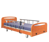 4 Functions Wooden Electrical Hospital Bed - ( Low Bed Height ) (Stocks in mid Sep-early Oct)