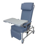 CarePlus Mobile Recliner Geriatric Chair with Tray