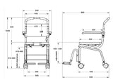 Shower Buddy Roll-In Commode