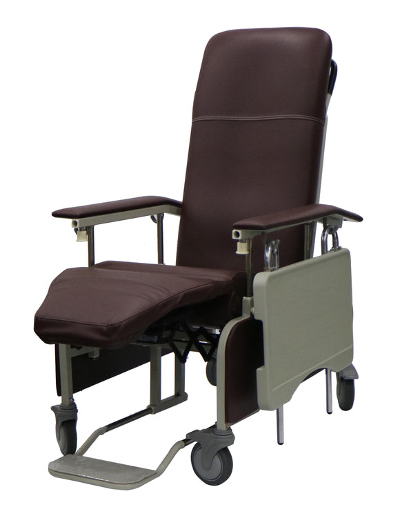 Mobile Full Reclining Geriatric Chair