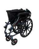 YP Lightweight Flip Up Wheelchair with Flip Up Armrest & Anti-Tipper