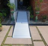 Easy Fold Mobile Wheelchair Ramp ( for multiple steps and HDB )