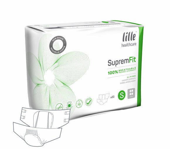 Lille SupremFit Maxi (Grey) Adult Diapers