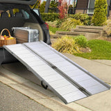 ALUMINIUM FOLDING RAMP