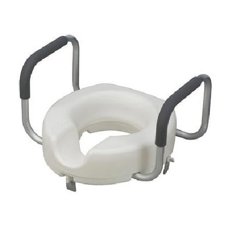 2.5” Raised Toilet Seat with Armrest (Made in Taiwan)